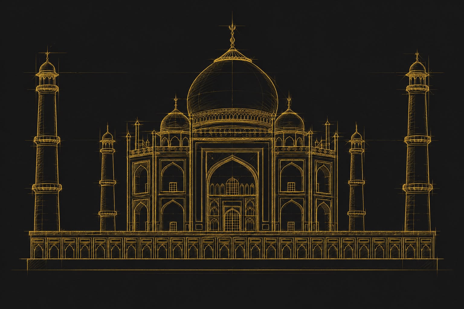 Taj Mahal dome — heritage inspiration